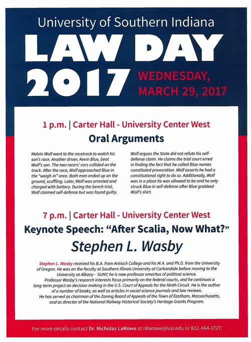 Law Day Flyer