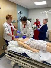 Campus life photo showing student activities and facilities