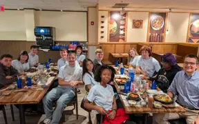 USI AMA Chapter eats lunch at Culver's