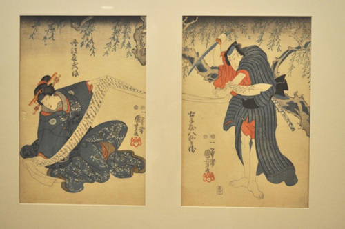 Untitled, Japanese Woodblock print, Kunyoshi (1798-1861)