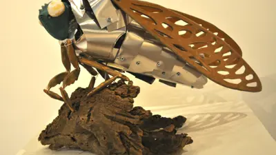 Regan Davis, Immortality, mixed media sculpture
