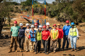 USI students complete first solo-build bridge in Eswatini 