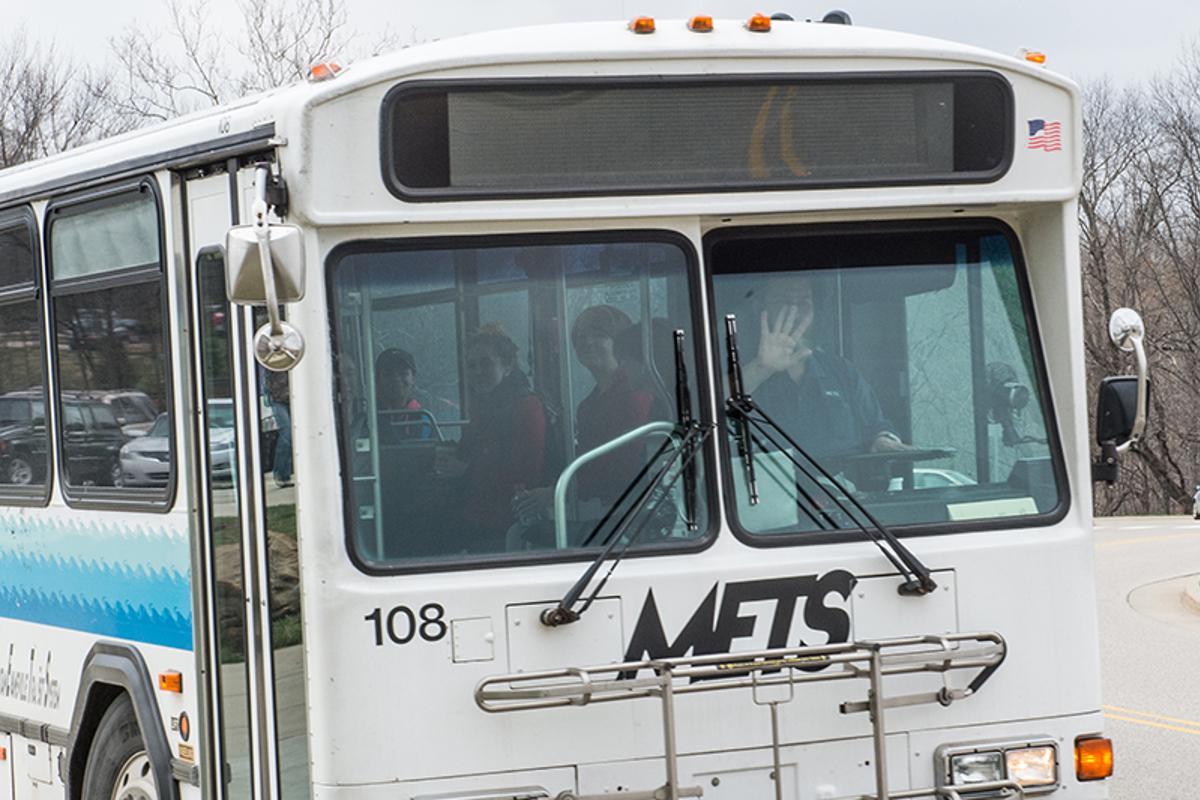 James offering a friendly wave