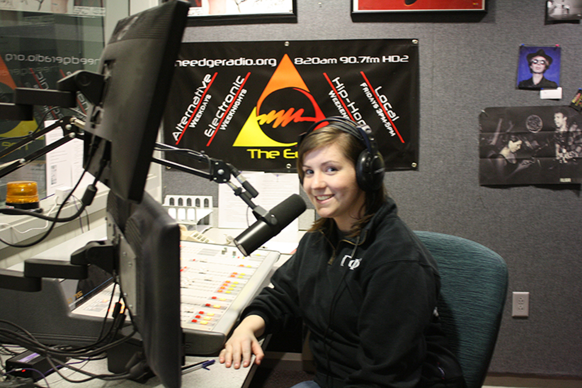 Shelby Spray won first place for both Air Personality and Television Copywriting.