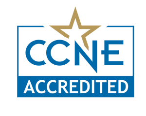 CCNE Accredited Seal