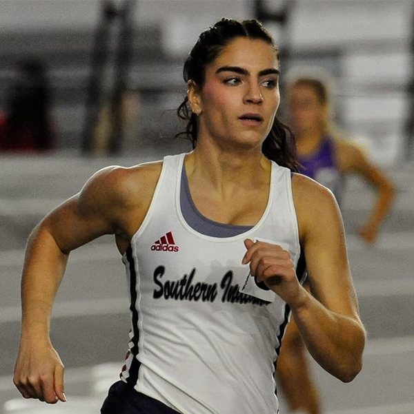 Photo of OT student running
