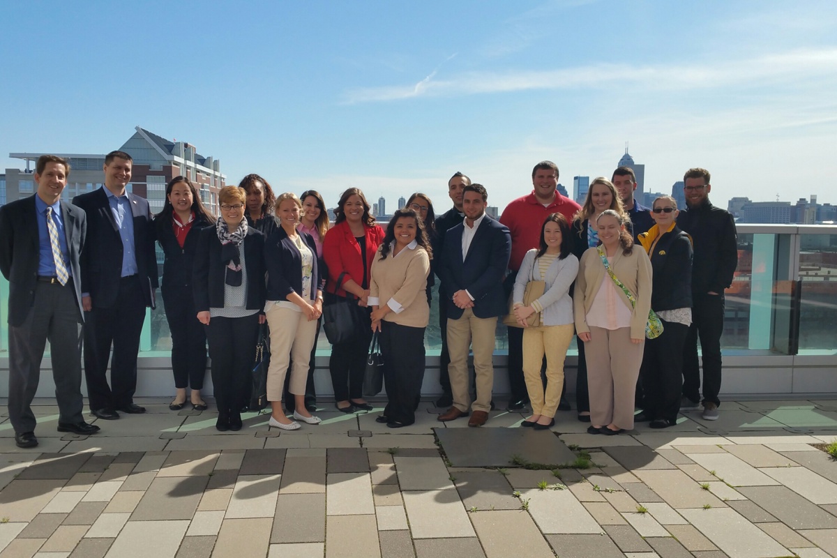 USI MHA 4+1 students attend Health IT Career Day in Indianapolis  