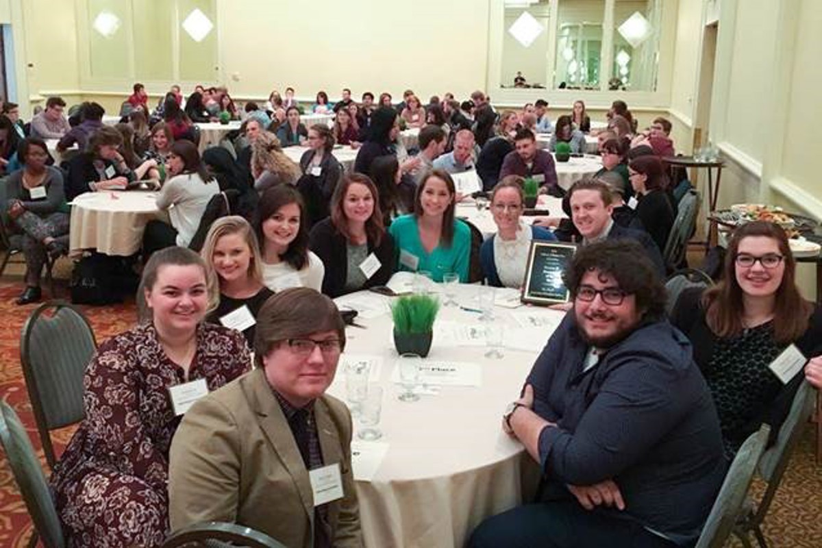 Staff members of The Shield at the ICPA convention in Indianapolis