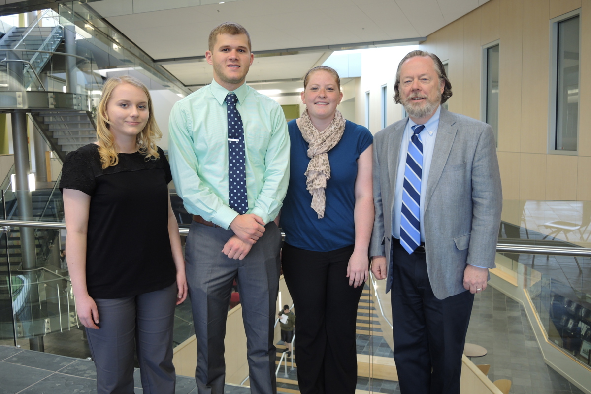 USI student team partners with bank to reach finals in case study competition