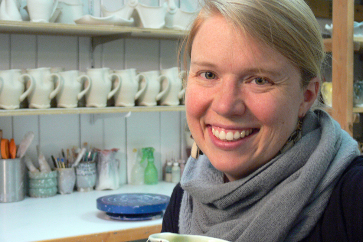 Visiting artist Martha Grover to speak and demonstrate her porcelain technique 