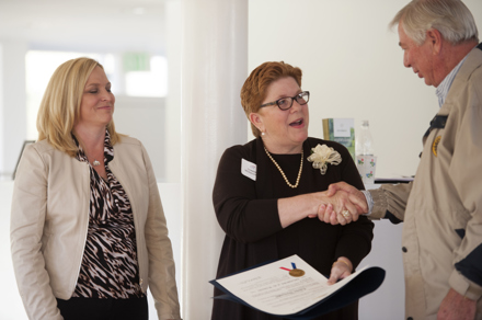 Connie Weinzapfel Sagamore of the Wabash presentation