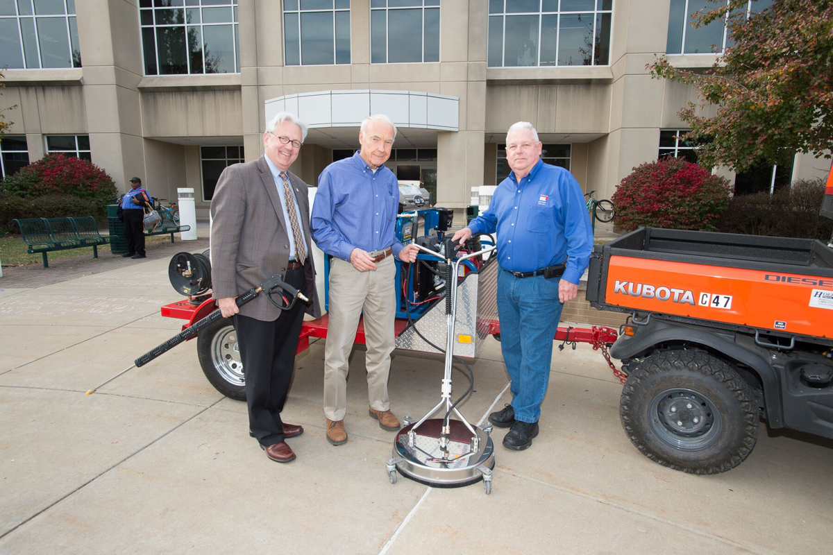 Left to right: David Bower, Tim Mahoney, Don Broshears