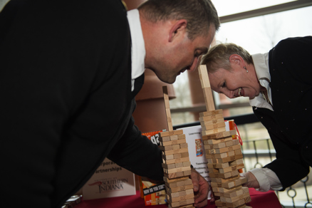 USI employees engaging at Celebration of Engagement fair