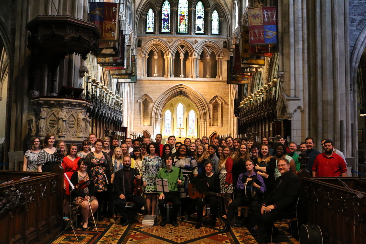 USI Chamber Choir in Castlebar, Ireland in 2016