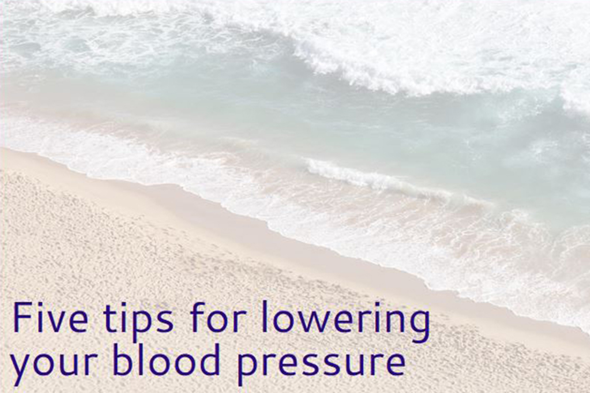 Five tips for lowering your blood pressure