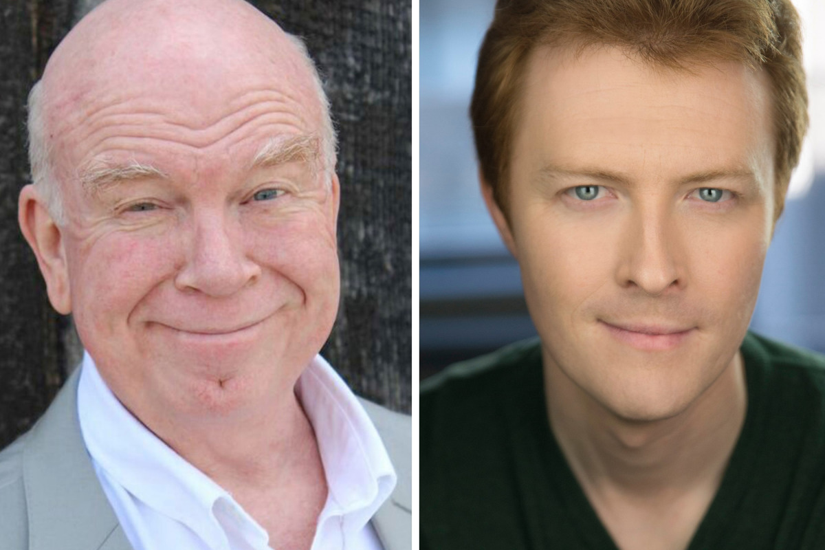 Ron Keaton and Bryan Vickery are professional actors and members of the Actors' Equity Association who are co-starring alongside USI students in the USI/New Harmony Theatre co-production of Pygmalion