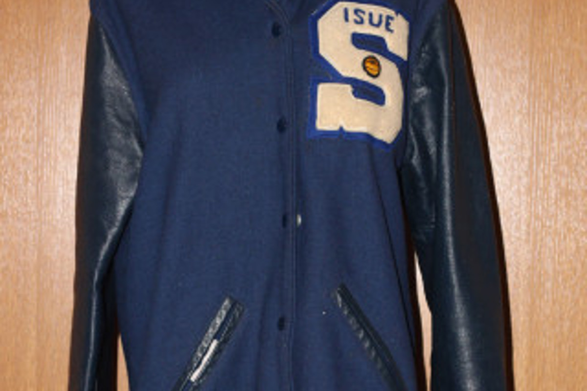 This ISUE jacket was donated to USI's University Archives and Special Collections by Patti Riggs Marcum '78. The jacket was worn by Patricia Adkins '74.