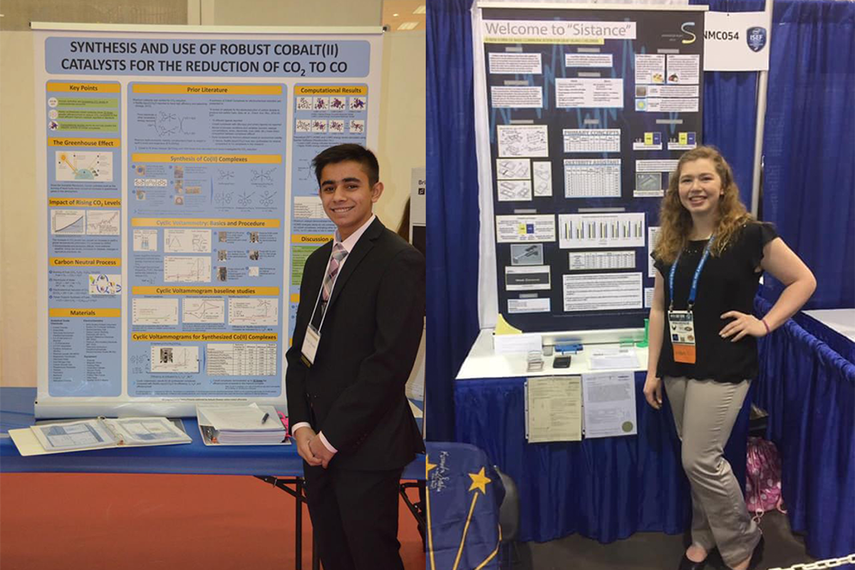 Ankush Dhawan (L), MacKenzie Hunt