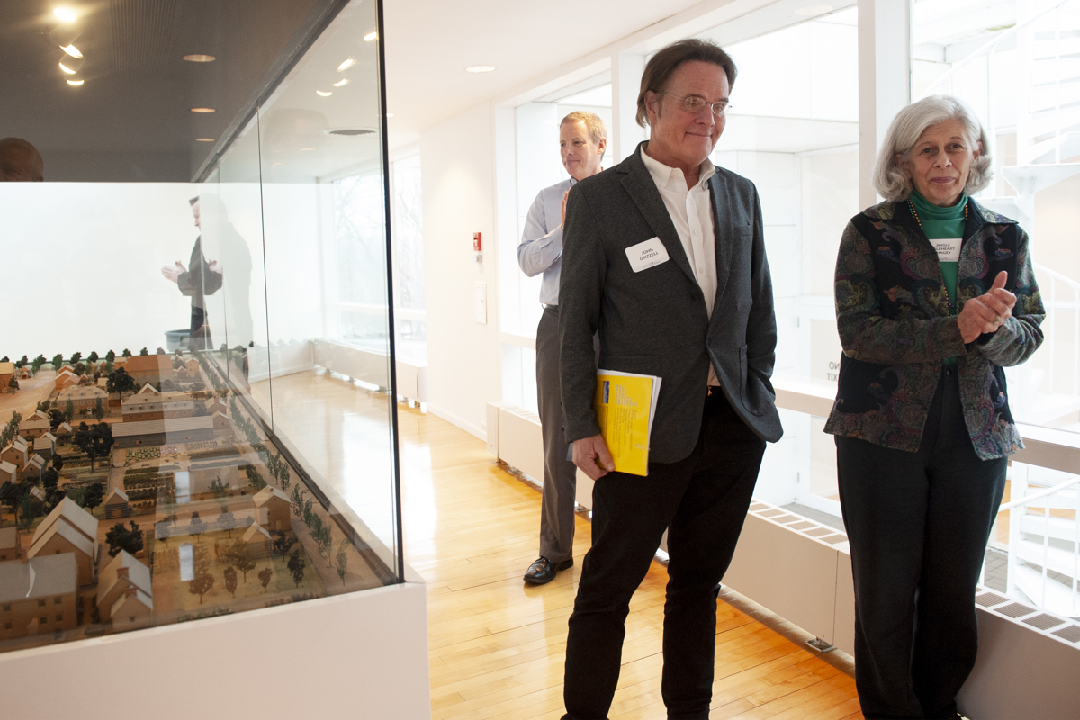 Gallery III of the Atheneum was generously funded by the Elliott Family. This gift is presented in memory of Jane Hickam Grizzell on behalf of her children, Susie Guerra, John Grizzell (pictured) and Betsy Hopkins. 