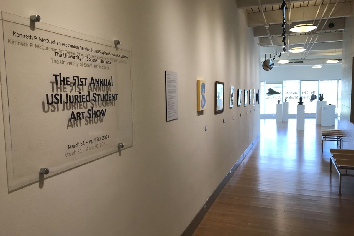 51st USI Annual Juried Student Art Show to be displayed in the McCutchan Art Center/Pace Galleries
