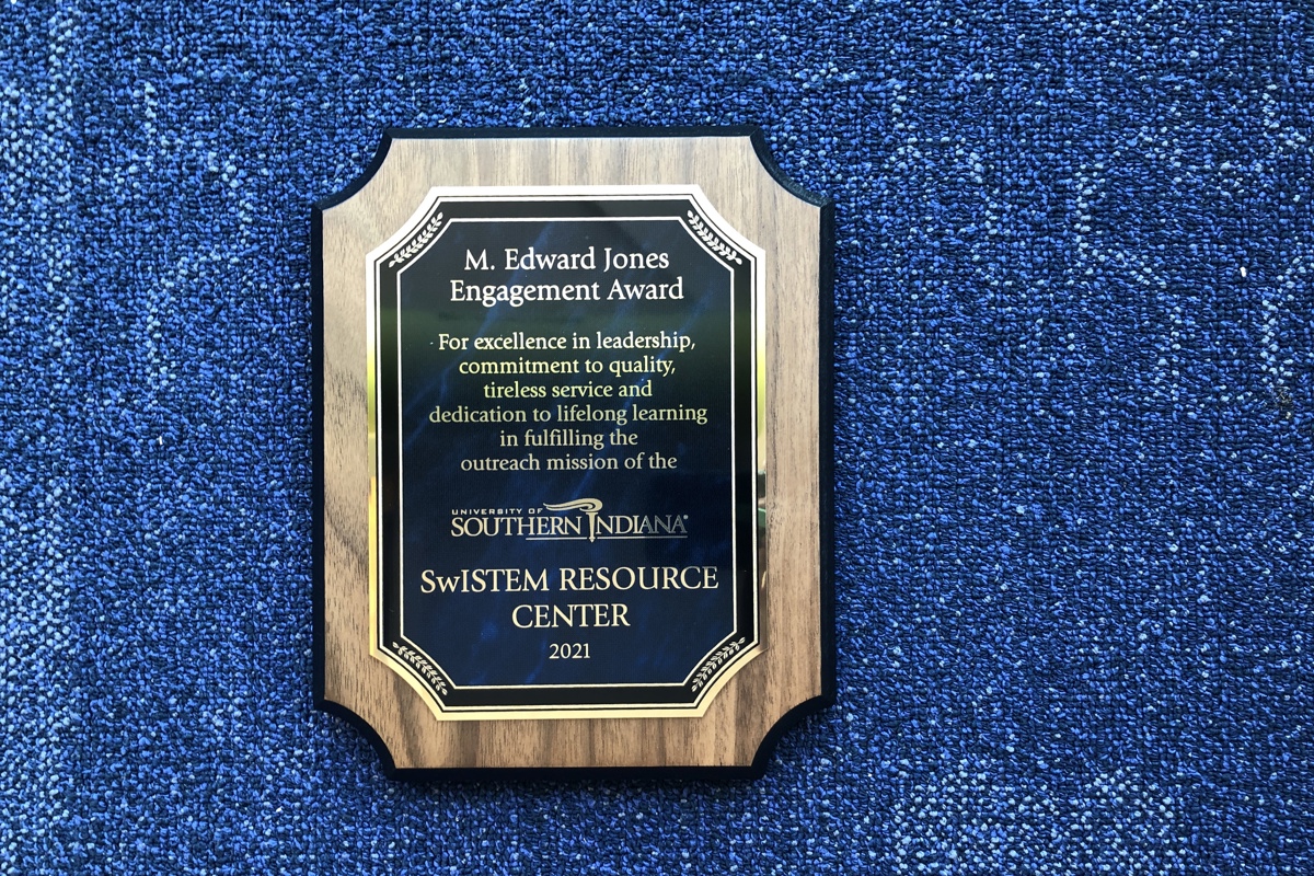 SwISTEM Resource Center awarded 2021 M. Edward Jones Engagement Award