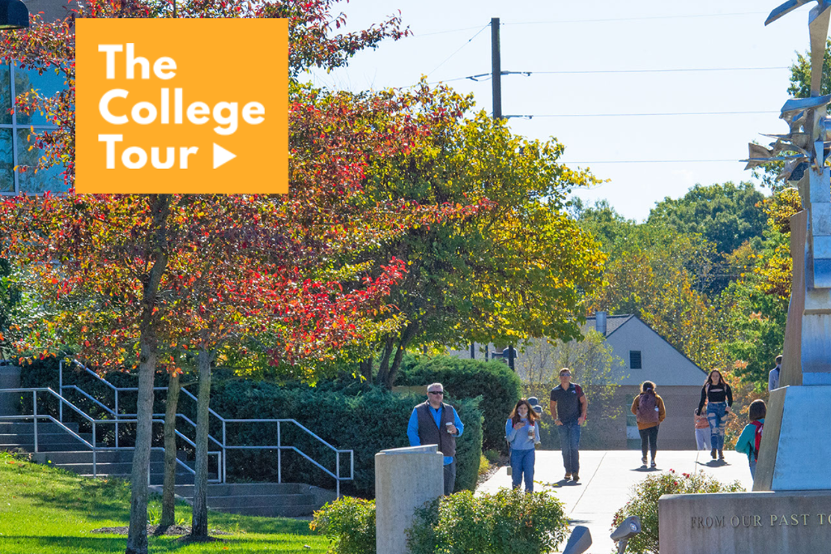 Filming underway on USI campus for episode of The College Tour