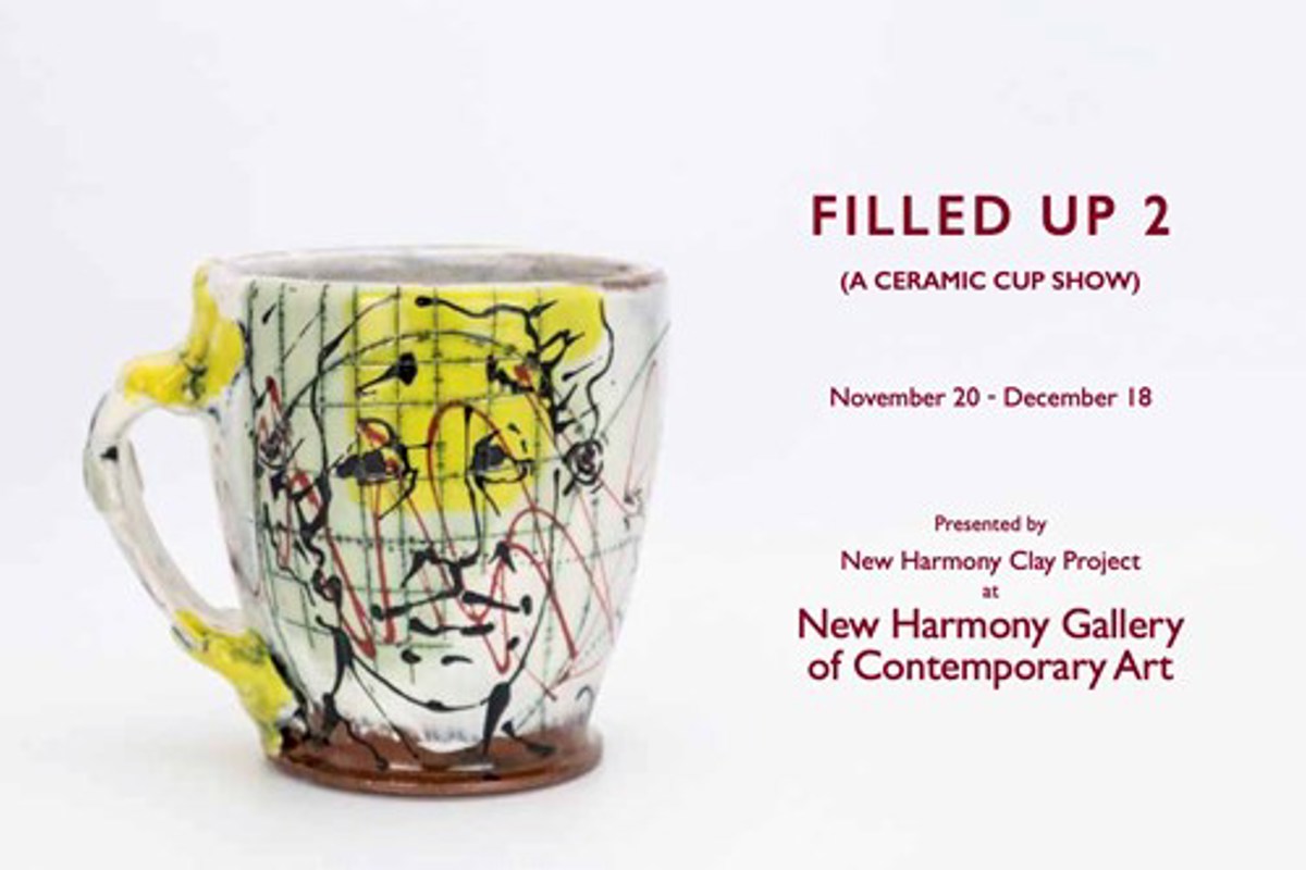 New Harmony Gallery hosts exhibition, "Filled Up 2: A Ceramic Cup Show"