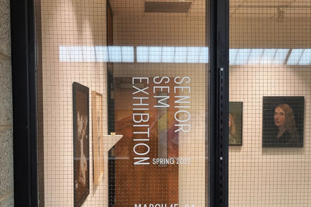  Spring 2022 Senior Seminar Art Exhibition on display through May 6 