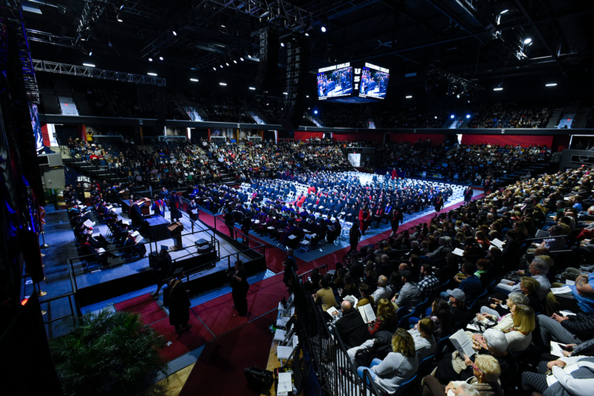 USI to hold five Commencement Ceremonies to honor spring Class of 2022 