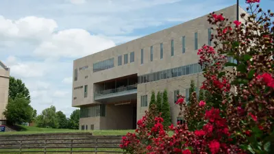 Campus life photo showing student activities and facilities