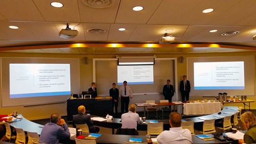 Student presentations