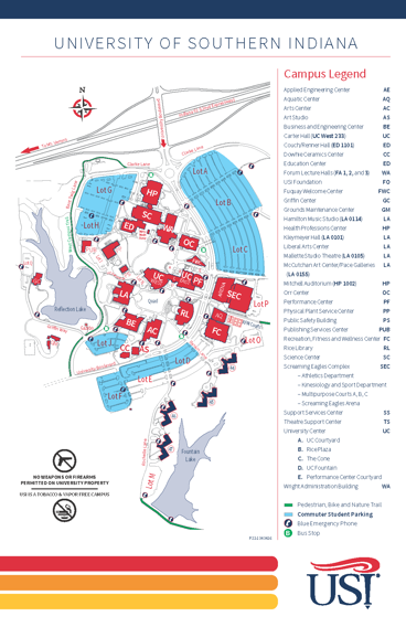 USI Campus Map