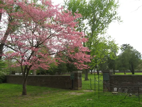 Harmonist Cemetery entrance