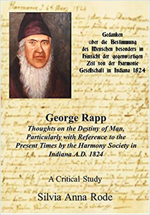 Cover of A Critical Study of 'George Rapp: Thoughts on the Destiny of Man' book by Dr. Silvia Rode