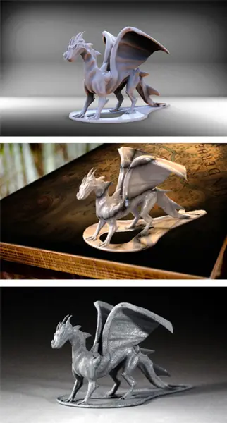 Dragon, 3D model, Coty Ritter