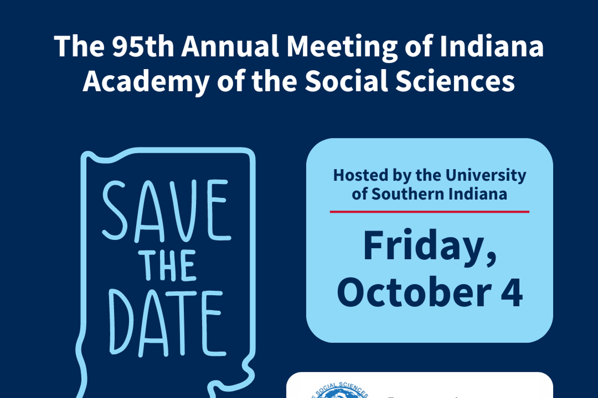    USI to host 95th annual Indiana Academy of the Social Sciences Conference October 4 