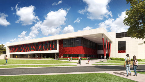 Kinney addition construction mockup