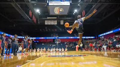 Campus life photo showing student activities and facilities