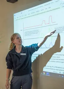 Campus life photo showing student activities and facilities