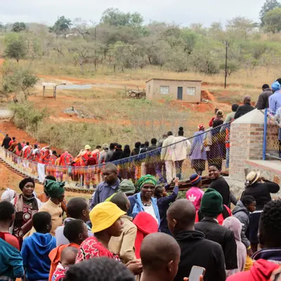 USI Engineers in Action chapter helps design and build pedestrian bridge in eSwatini in southern Africa 