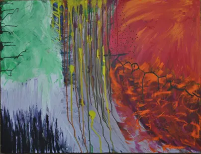 Graduation, acrylic on canvas, Tylie Robertson