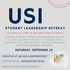 Welcome week leaders at spirit event