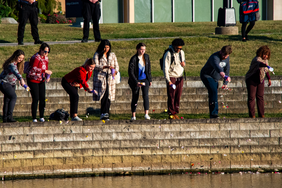USI to host annual Flowers on the Lake ceremony in honor of Domestic Violence Awareness Month 