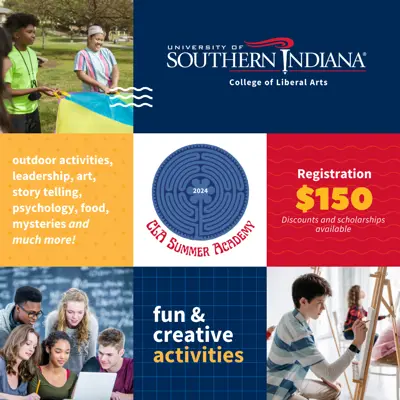 USI College of Liberal Arts to host first annual CLA Summer Academy for local high school students 