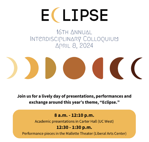 Eclipse Interdisciplinary Colloquium