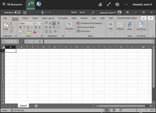 Excel Portal with Jump Open Screenshot