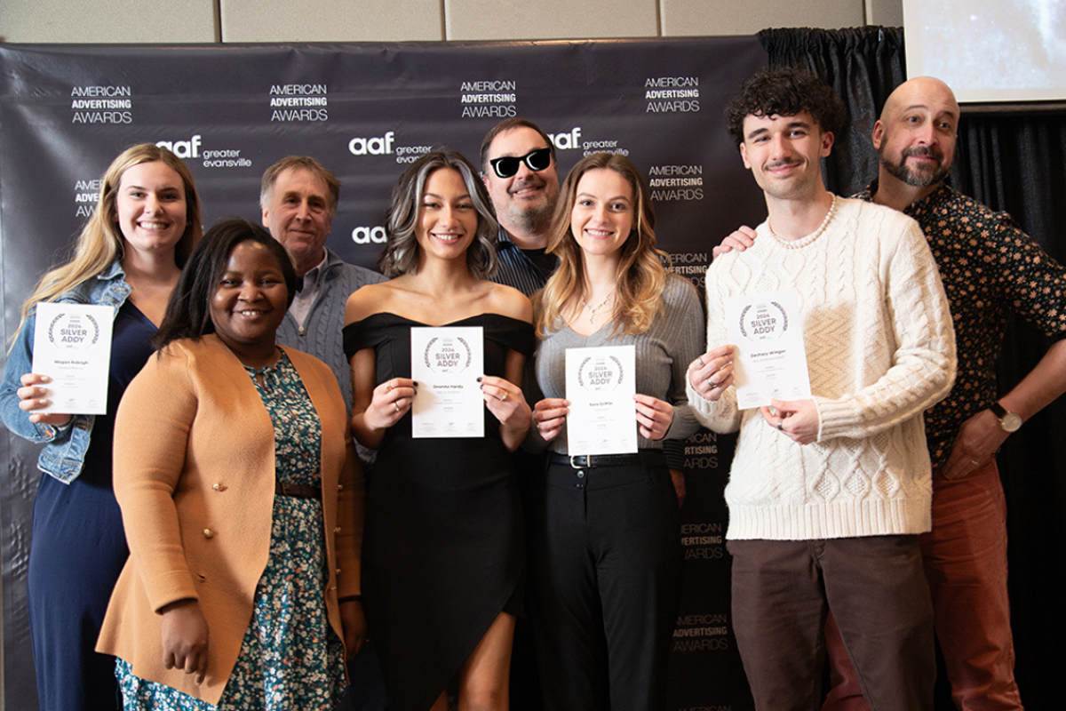 USI Art and Design students bring home wins from Addy Awards 