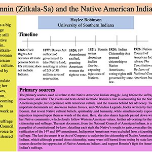 Preview Image of Haylee Robinson's Research Poster and Paper