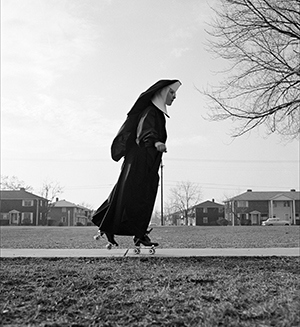 Roller Skating Nun, 1964, reprinted 2017