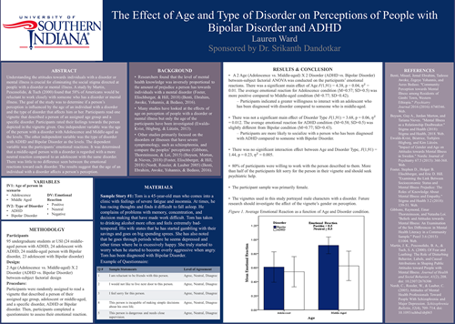 Mental Health Perceptions presentation poster